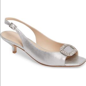 Pelle moda kitten heels, worn once